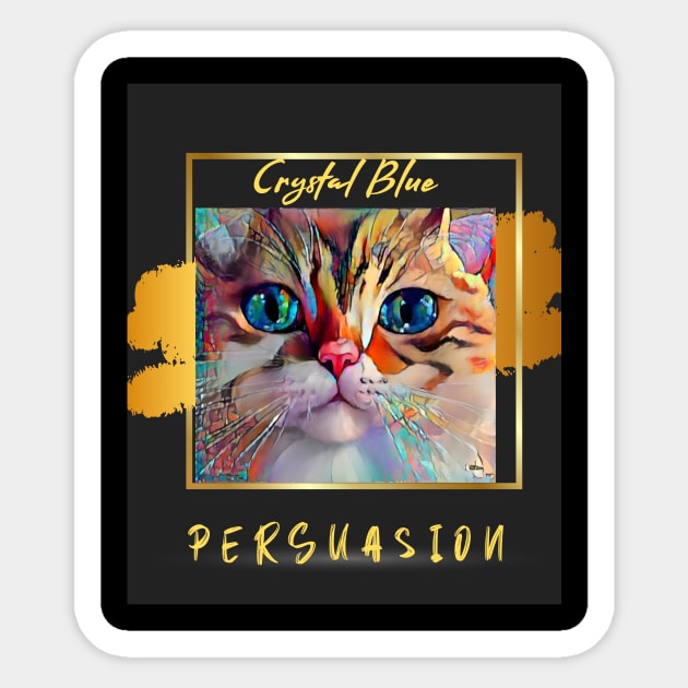 Crystal Blue Persuasion Sticker by PersianFMts